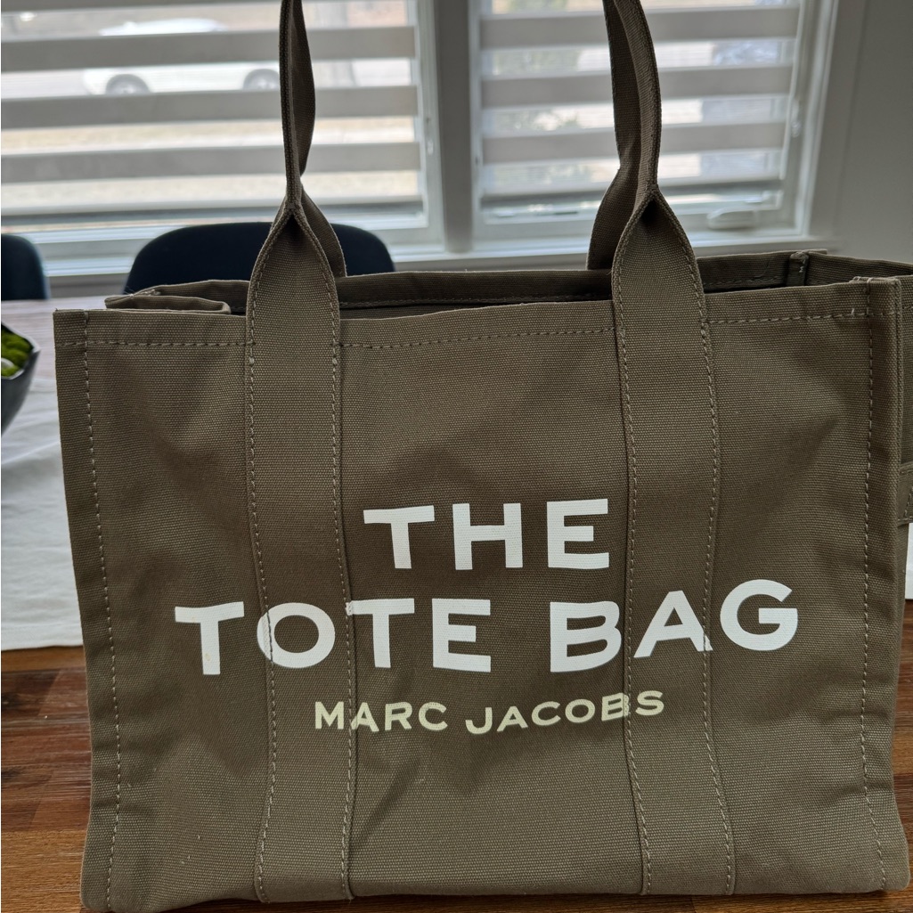 Marc Jacobs Khaki Tote Bag